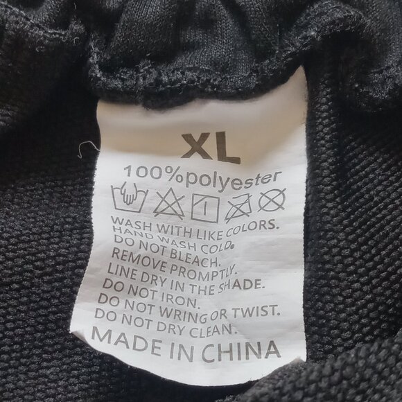 Set of 2 Black and Gray Casual Loungewear Shorts Bundle Women's Size X-Large - Picture 9 of 12